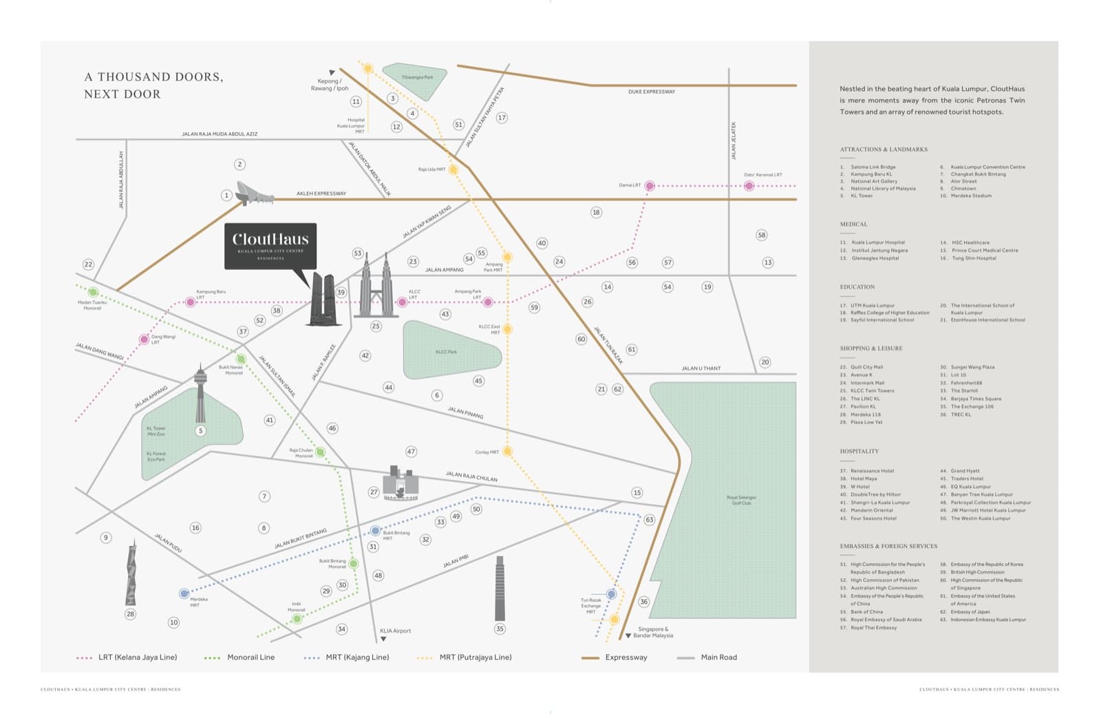 Location map (brochure)