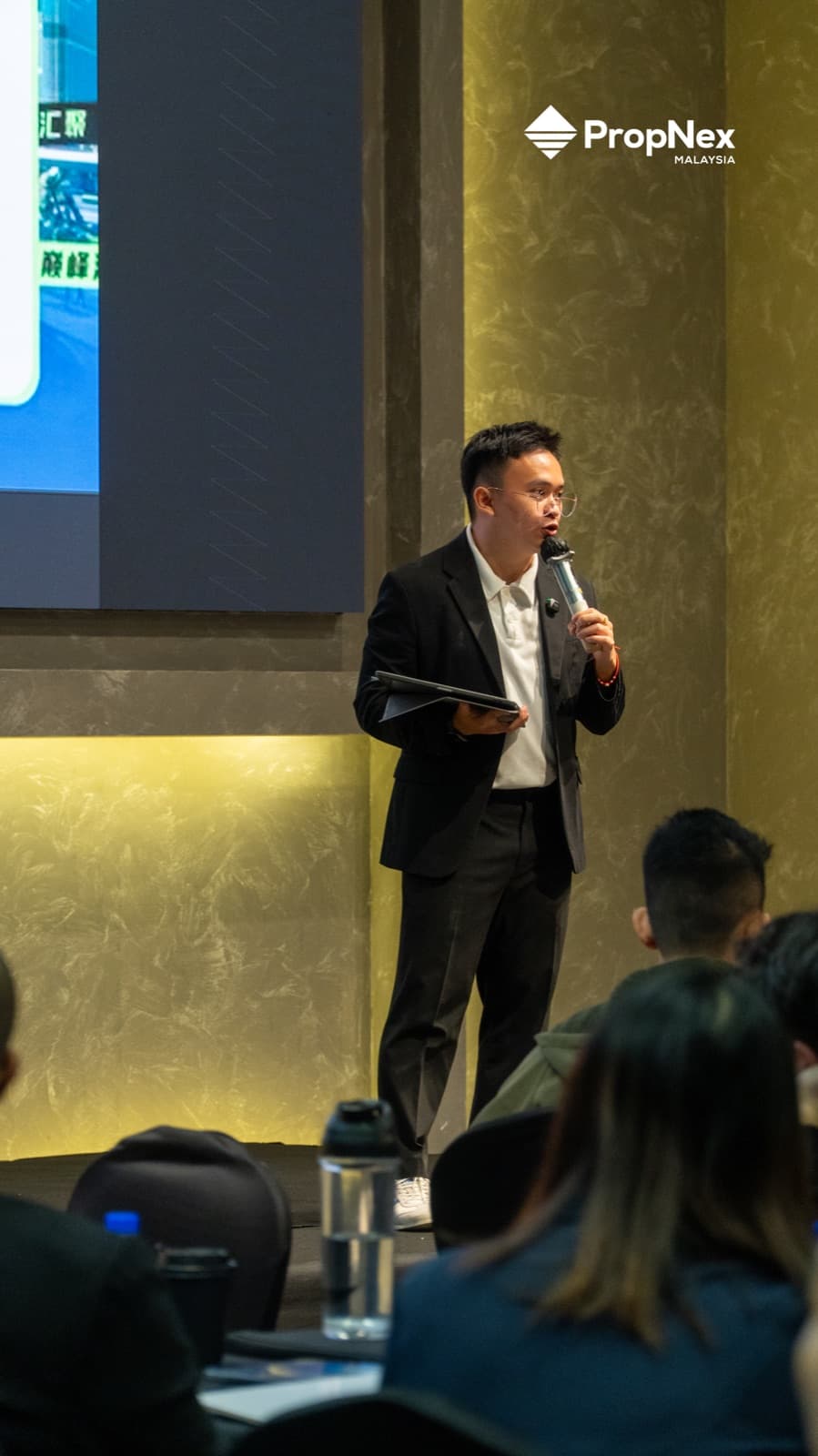 Jacob Ong presenting at PPT Prime